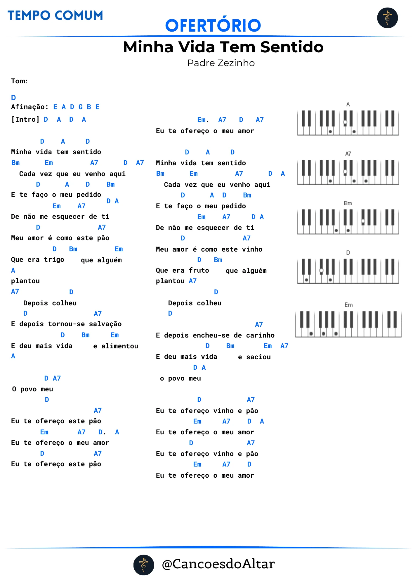 Exemplo de música cifrada 2